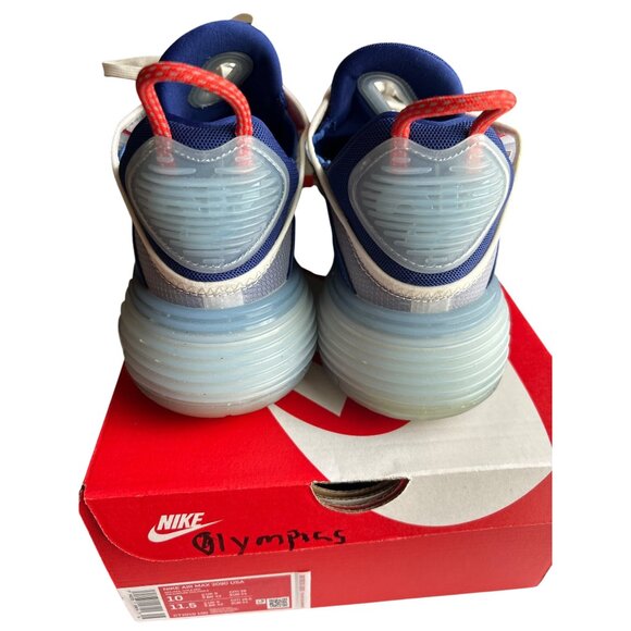 Nike Air Max 2090 USA Sneakers Sz 10 Mens Red White Blue Olympics Commemorative - Picture 5 of 10